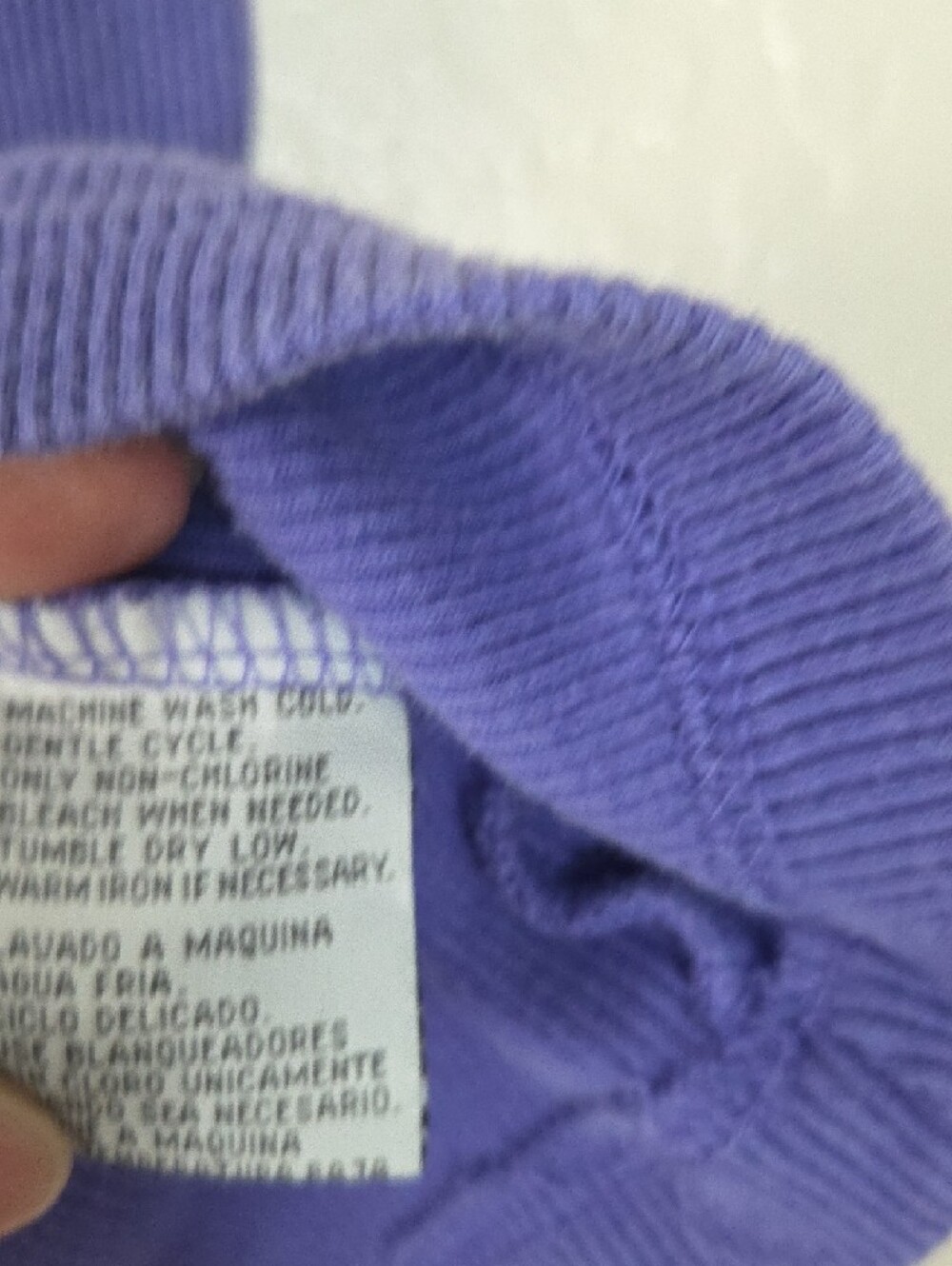 Jones Wear Lavender Ribbed Tank Top - Picture 6 of 7